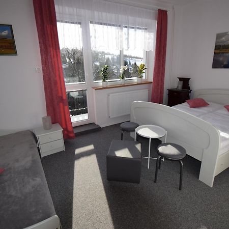 Pension St. Moritz Zelezna Ruda Exterior foto