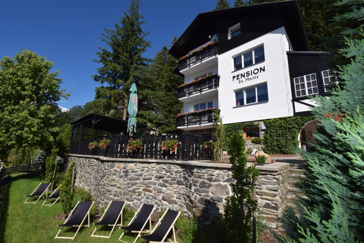 Pension St. Moritz Zelezna Ruda Exterior foto